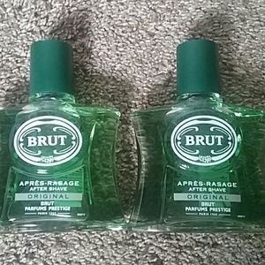 2 new BRUT ORIGINAL AFTER SHAVE. 100 ML. EACH